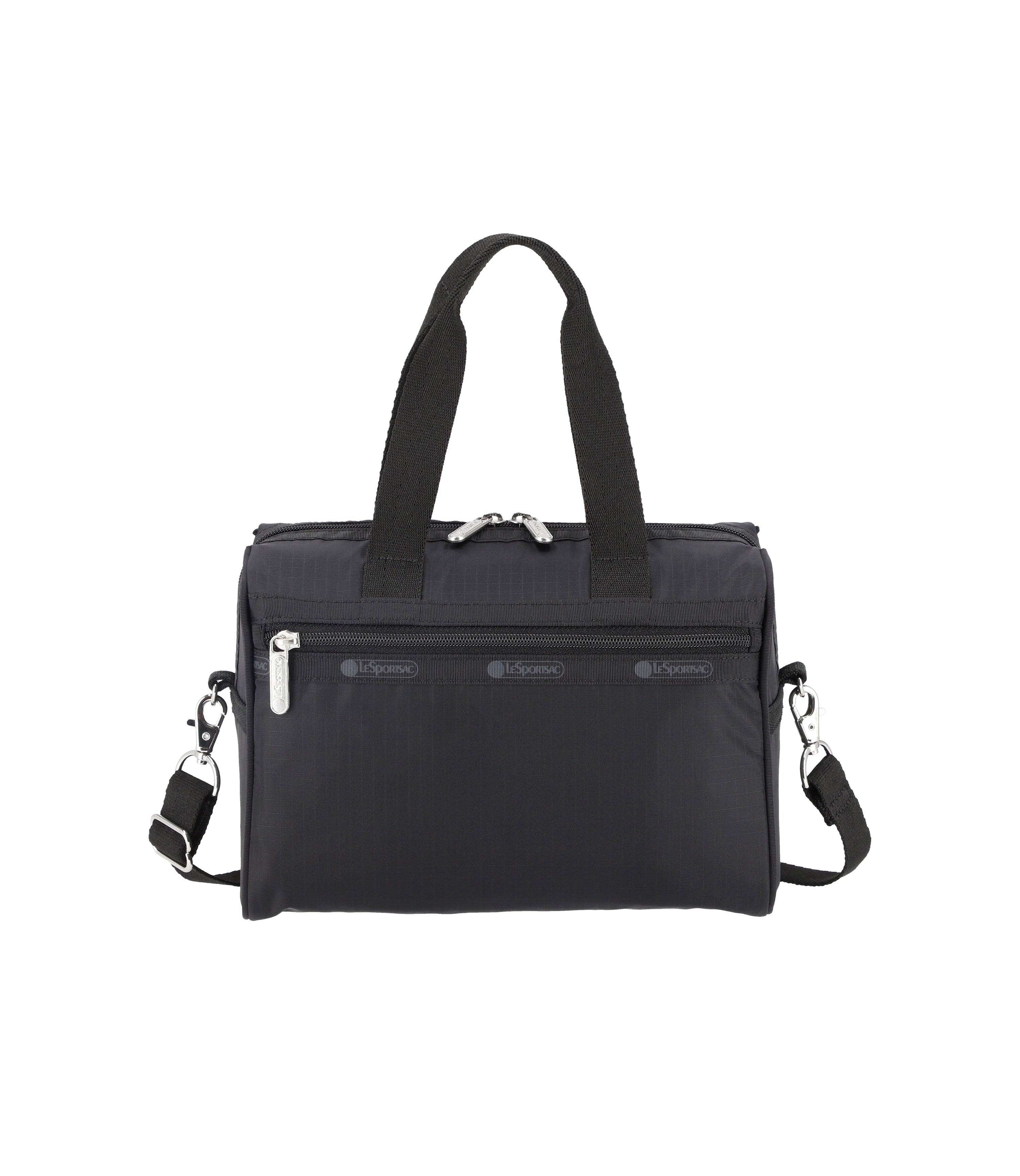Solid Black Everyday Small Satchel Bag | LeSportsac