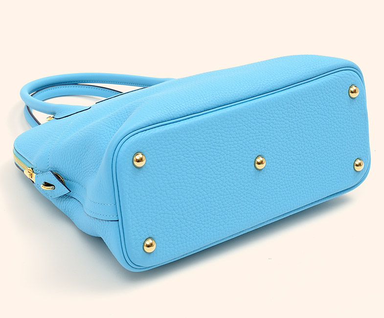 エルメス ボリード31 ブルーラン トリヨンクレマンス シルバー金具