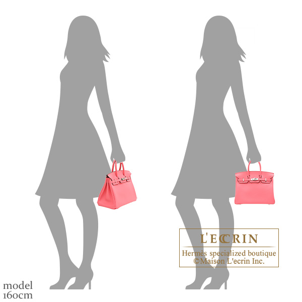 エルメス バーキン25 ローズアザレ スイフト シルバー金具 | エルメス