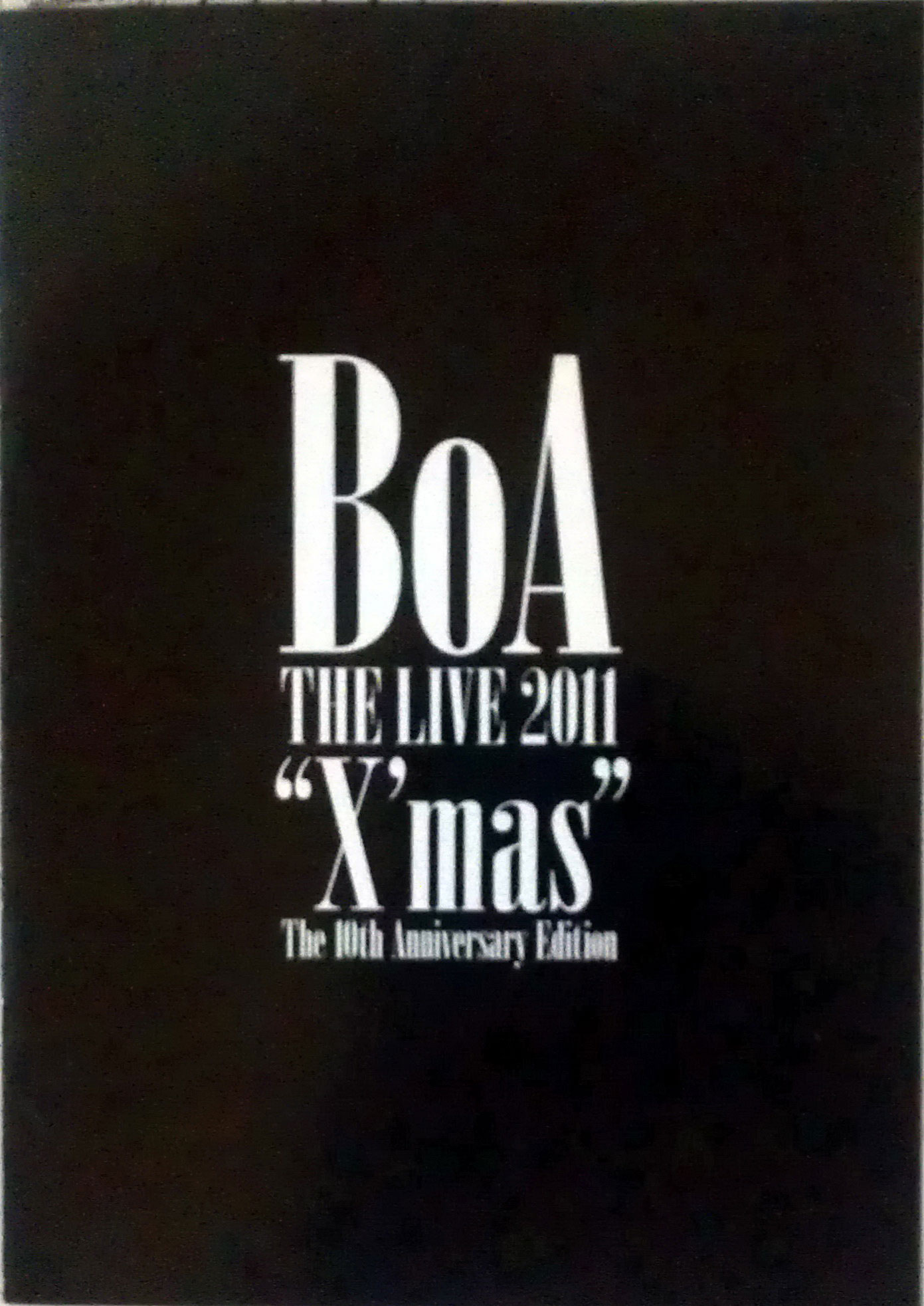 宝儿BoA - BoA THE LIVE 2011 X'mas The 10 th Anniversary Edition