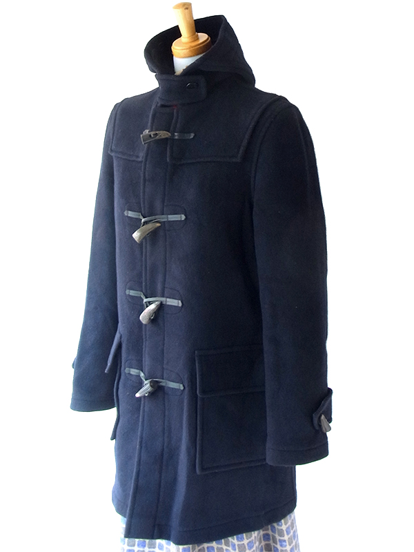 送料無料】60年代イギリス製 Gloverall ネイビー ヴィンテージ ウール