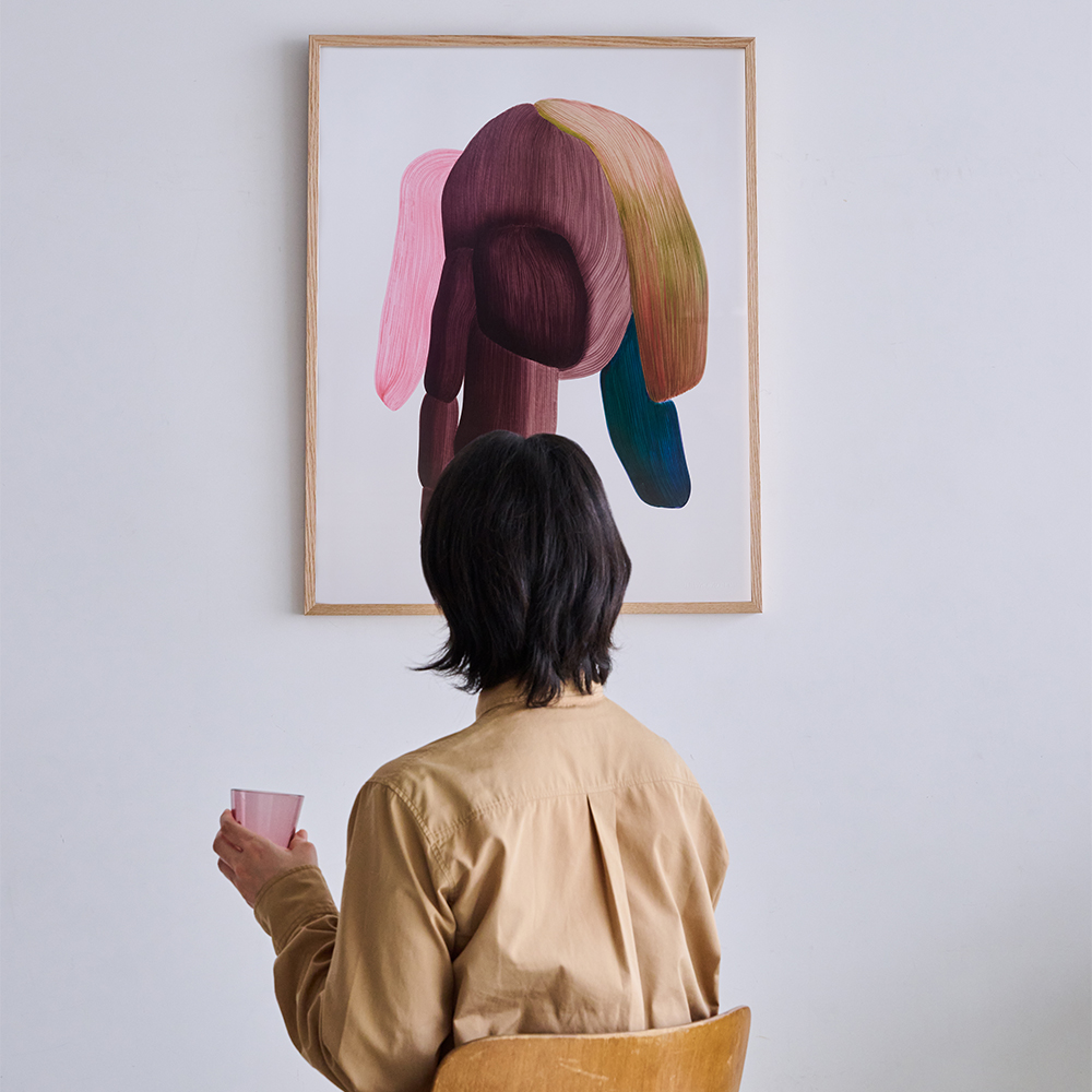 ロナンブルレック Drawing 24 (オークフレーム付き) - アート