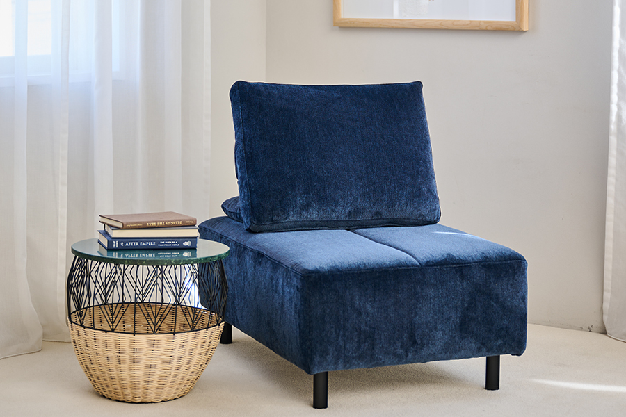 NESSO（ネッソ）オットマン ＋ クッションレスト（本体：ES01