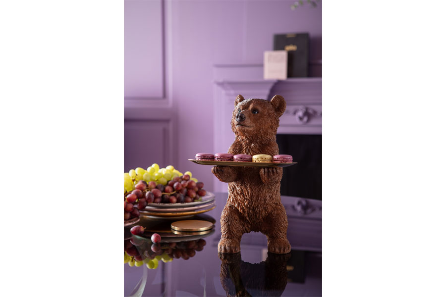 バトラースタンディングベア デコフィギア - オブジェ・置物の通販