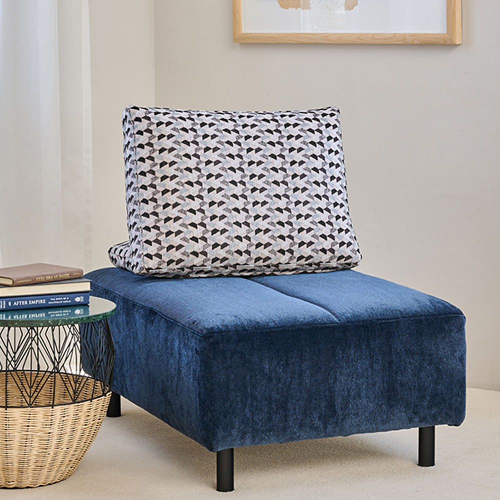 NESSO（ネッソ）オットマン ＋ クッションレスト（本体：ES01