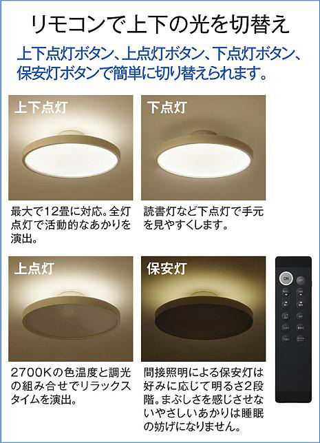 DAIKO 大光電機 LED調色シーリング DCL-42382 | 商品紹介 | 照明器具の