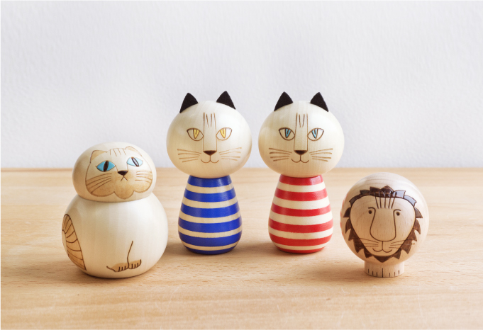 リサ・ラーソンのこけし」待望のオンライン発売が明日スタートします