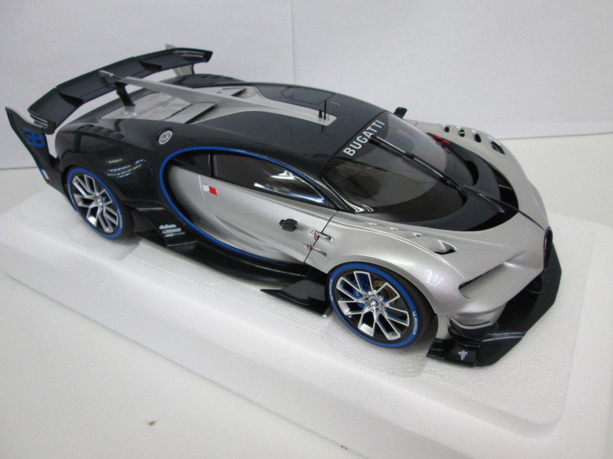 AUTOart 1/18 ブガッティ ビジョン グランツーリスモ メタリック