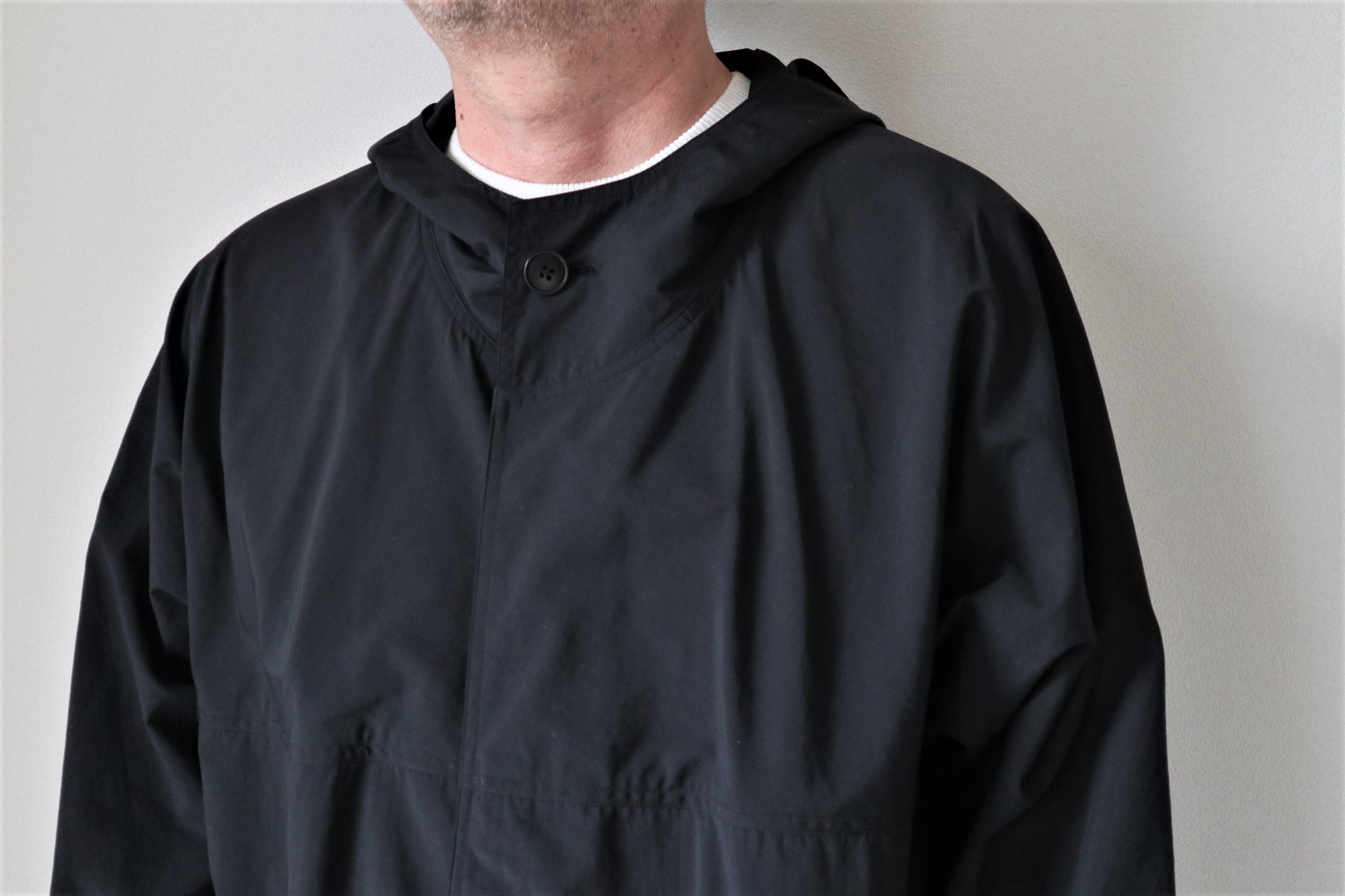 YAECA通販 ヤエカ取扱店 YAECA/NYLONフーデッドレインコート