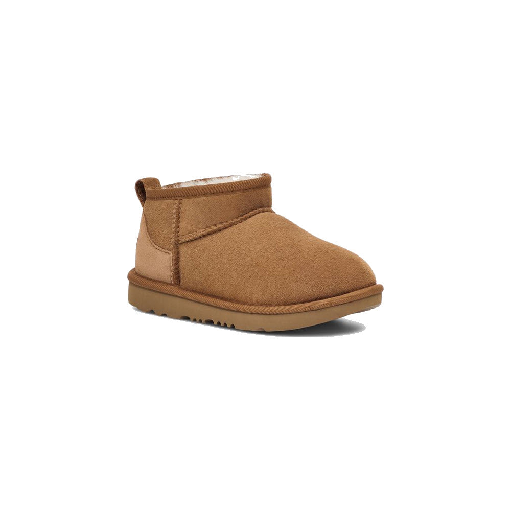 UGG CLASSIC ULTRA MINI CHESTNUT - KIDS - Lamey Wellehan Shoes