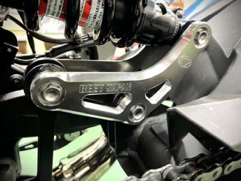 スポーツ走行を楽しむ人へ Ninja ZX-25R用「リンクプレート KIT」登場