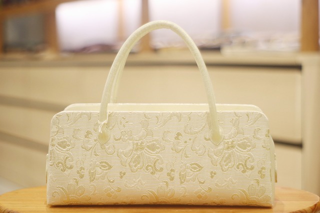 利休バッグ 撚金 帯地 和装バッグ 福岡市南区の呉服店で着物・男きもの