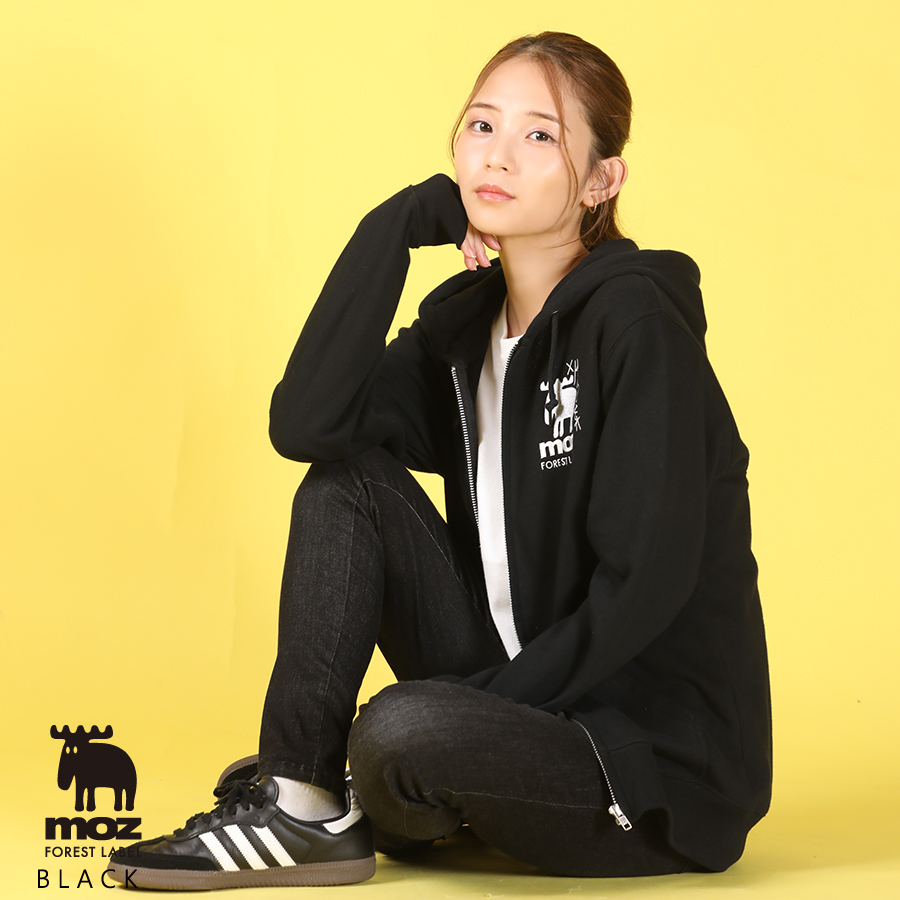 桃果×moz FOREST LABEL コラボZIPパーカー