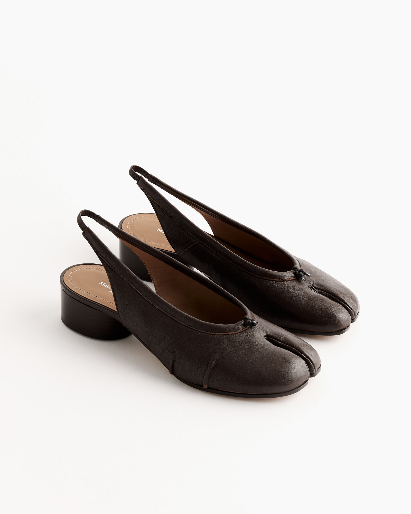 Tabi New Ballerina Slingback in Brown