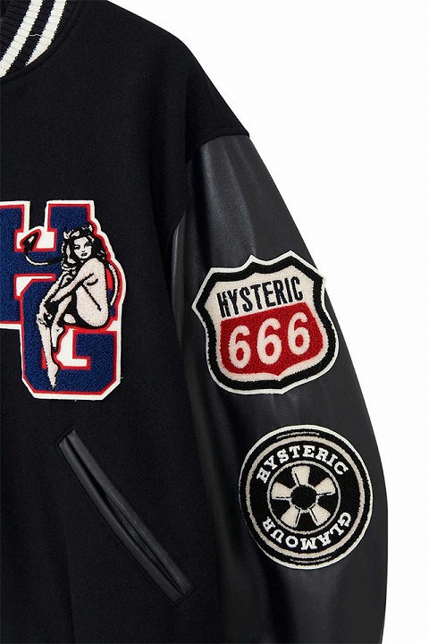 HYSTERIC GLAMOUR ヒステリックグラマー】02233AB05 MOTOR CITY FEVER