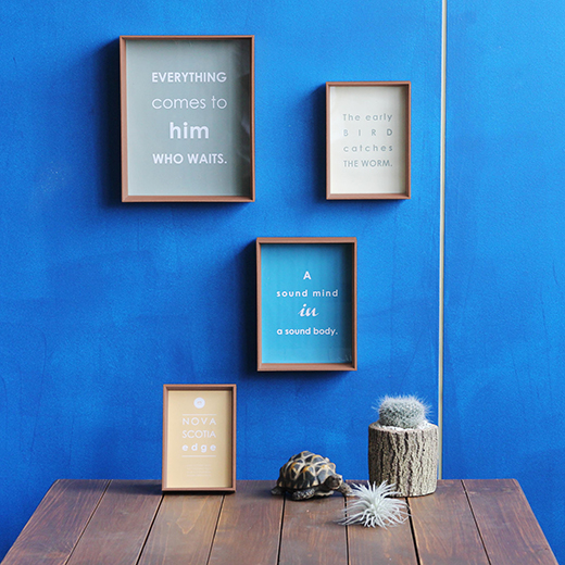 ノヴァスコティア フレームセット TEAK フォトフレーム(TEAK)：オフィス