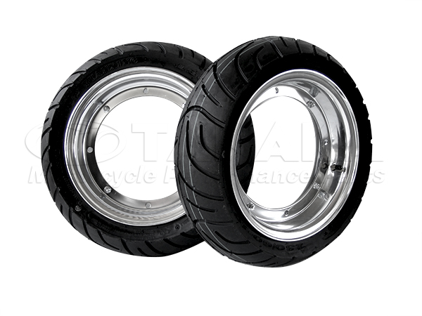 916wDAX ダックス・シャリー用10インチ合わせアルミホイール・タイヤ