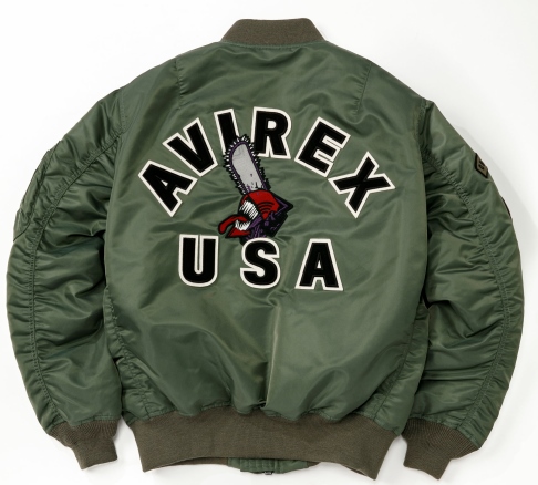 AVIREXの新作MA-1は「新日本プロレス」と「チェンソーマン」とのコラボ