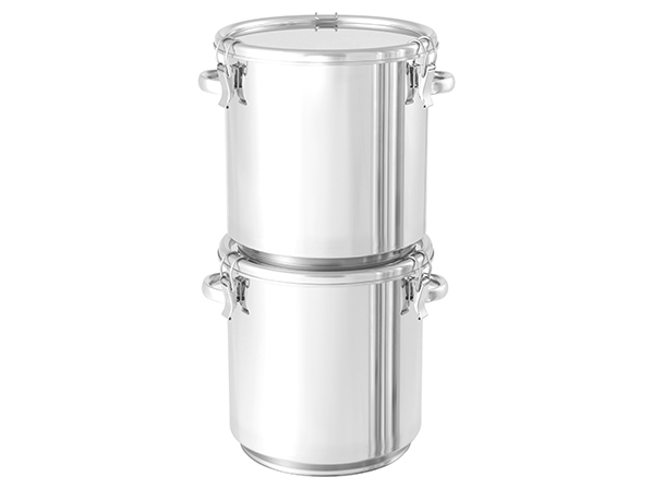 保存容器 積み重ね式ステンレス 密閉容器 36L T1114P