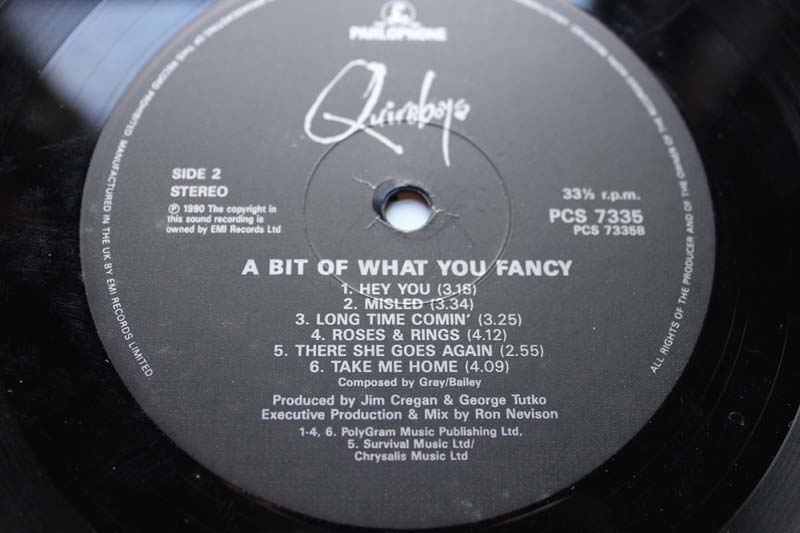Quireboys A Bit Of What You Fancy UK Parlophone – Mootzproductions