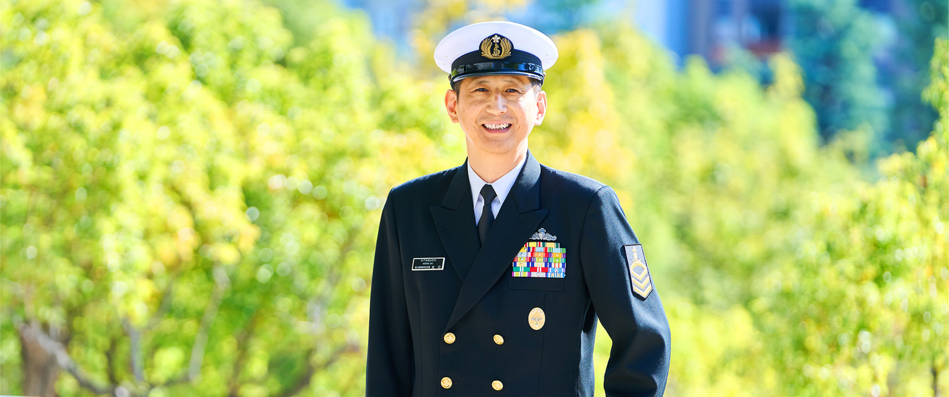 海上｜インタビュー：海曹長・海上自衛隊先任伍長|自衛官募集