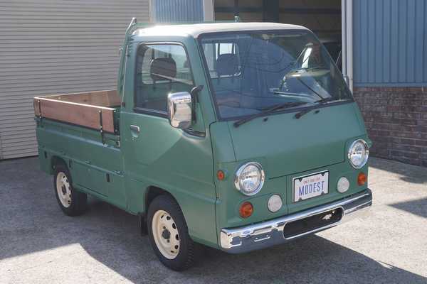 レトロでかわいい軽トラック | 千葉県 瀧口 様 | モデストで制作した事例集