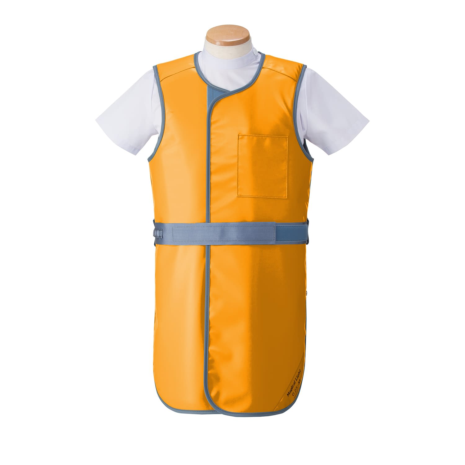 防護衣 コート X線防護用前掛 24-8495-0001 ピンク HAGOROMO(マエダ