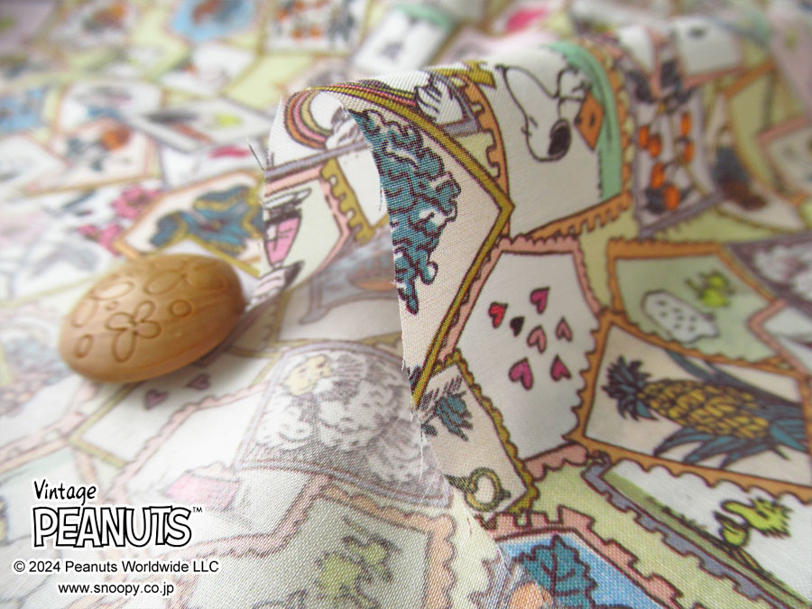 PEANUTS(TM) ×リバティファブリック】Tana Lawn(TM) タナローン