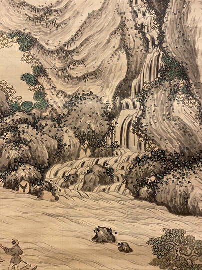 福田半香 秋景山水図｜古美術・掛け軸の販売・買取・鑑定-松本松栄堂