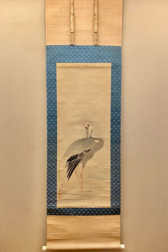 黒田稲皐 鯉図｜古美術・掛け軸の販売・買取・鑑定-松本松栄堂