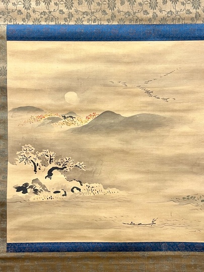 狩野常信 四季山水図｜古美術・掛け軸の販売・買取・鑑定-松本松栄堂