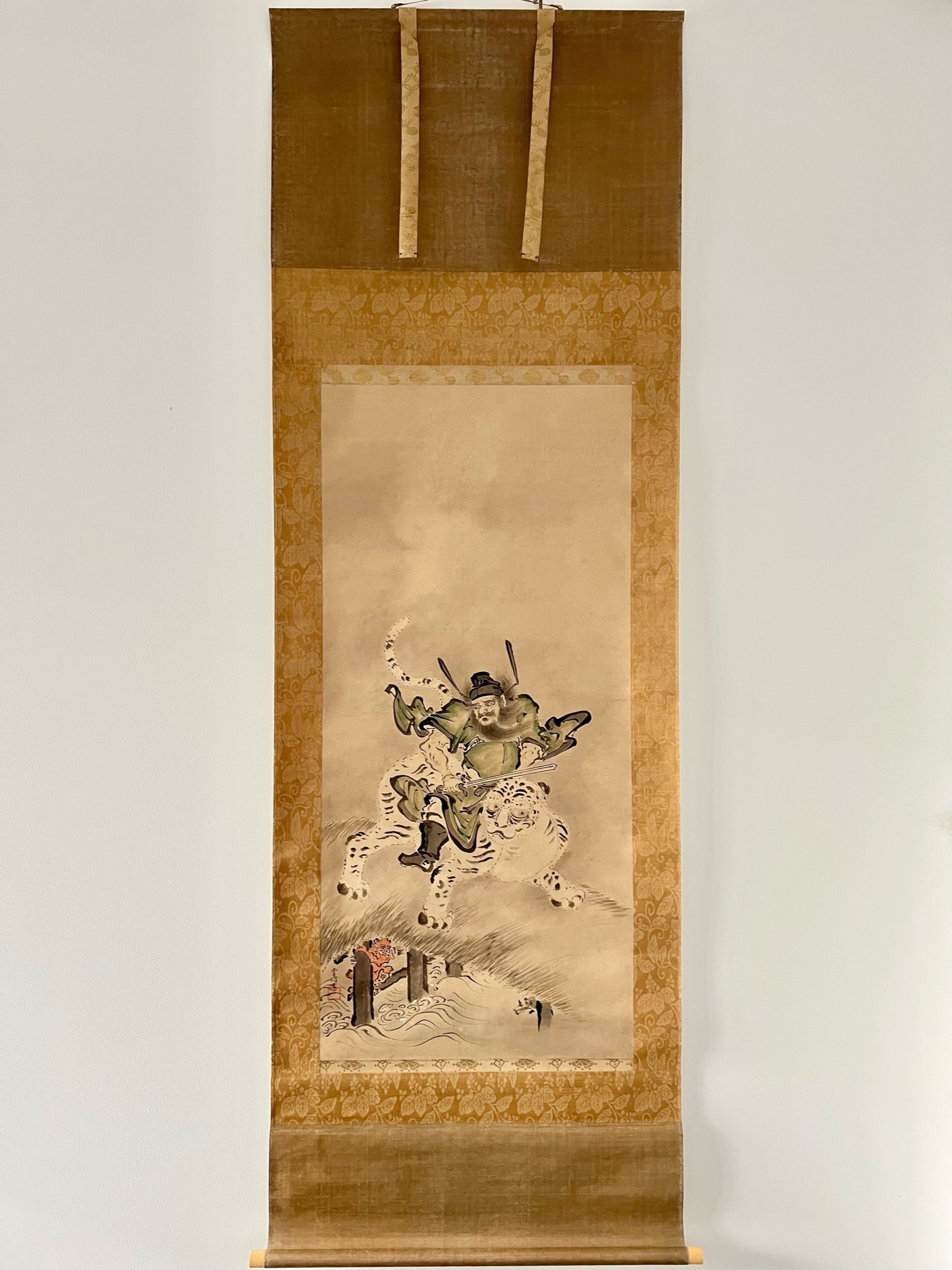 狩野常信 鐘馗図｜古美術・掛け軸の販売・買取・鑑定-松本松栄堂