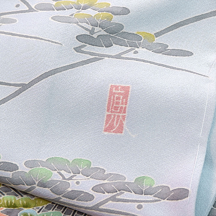 本加賀友禅 松井眞夫 特撰訪問着【東岩瀬 富山】 [241121-ho-1