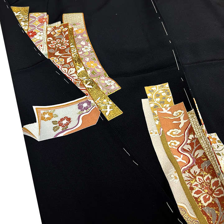 惹き込まれる和の優美さ 金駒刺繍光る黒留袖 惹き込まれる和の優美さ