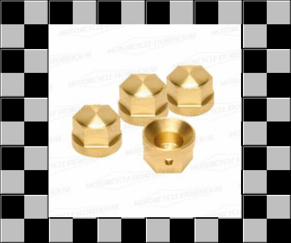 パーツ販売]ブラスヘッドボルトカバー 真鍮｜ハーレーダビッドソン専門