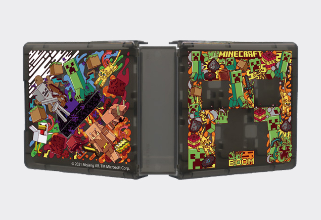 Nintendo Switch専用カードケース カードポケット24マインクラフト
