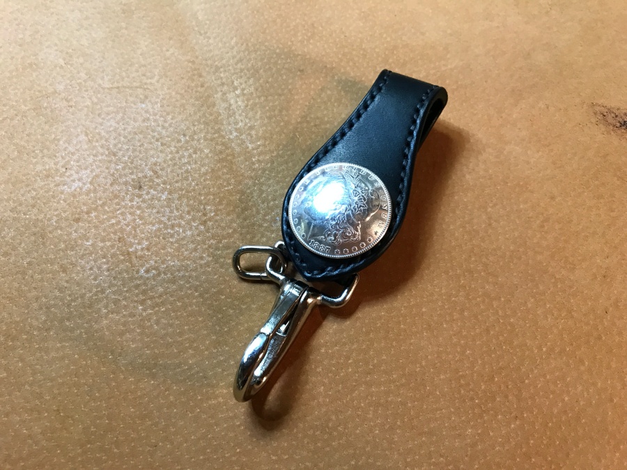 モルガンコンチョキーホルダー（総手縫い）｜バイカーズスタイルの