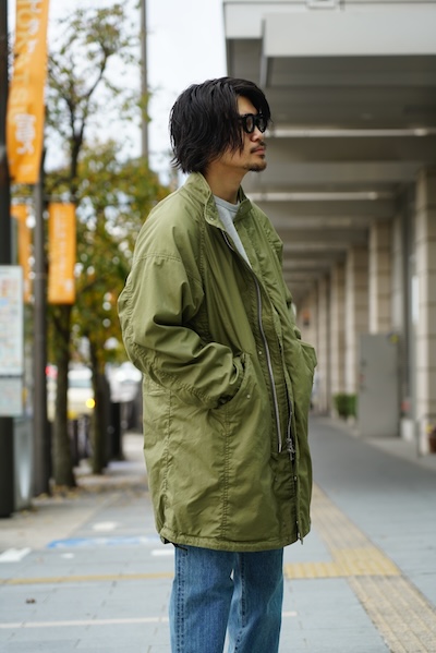 nonnative “TROOPER COAT C/N GABARDINE WITH GORE-TEX WINDSTOPPER