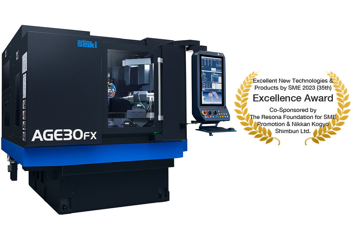 High-Precision CNC Tool & Cutter Grinder AGE30FX | Makino Seiki Co