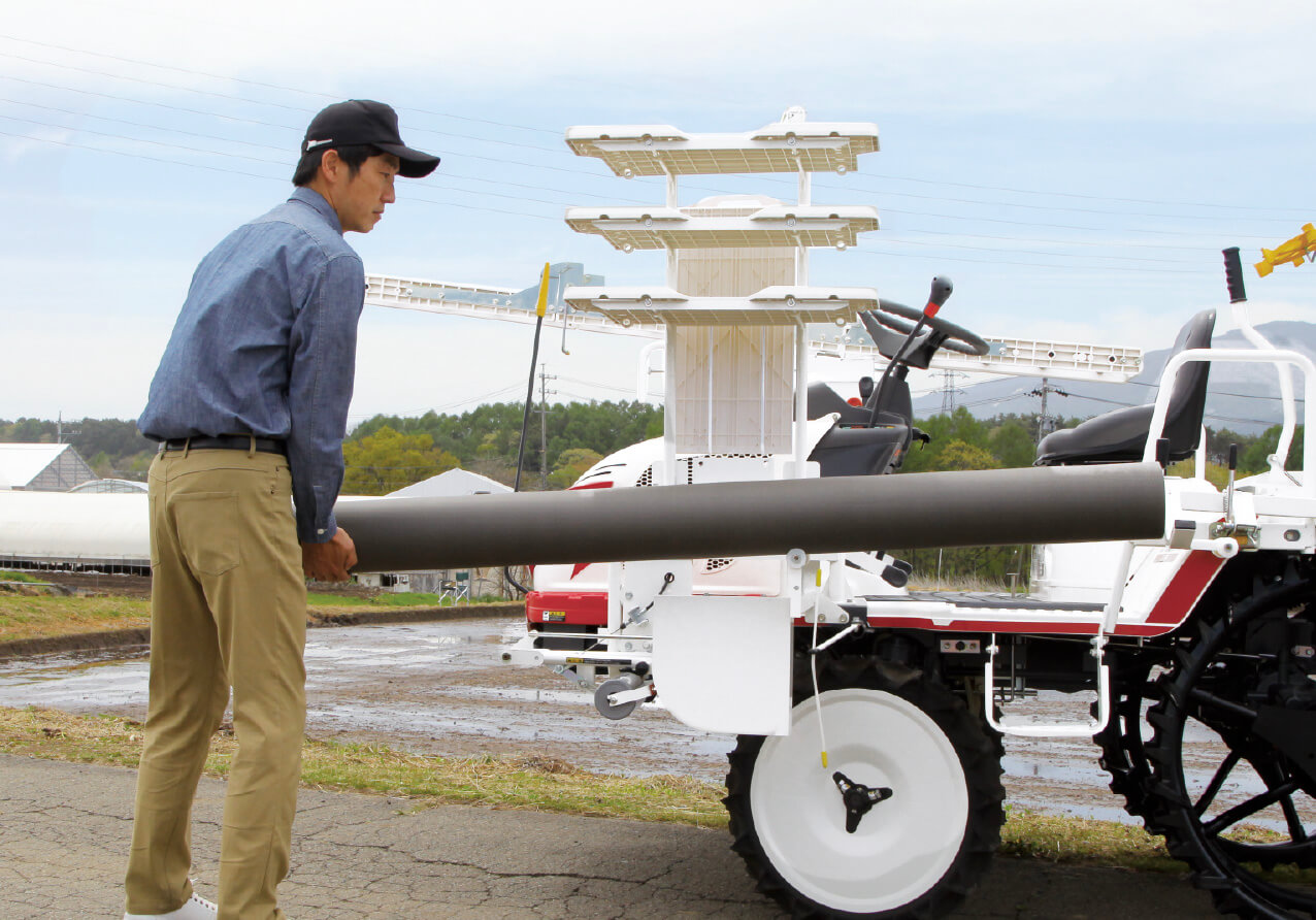 コンセプト｜Rice transplanter LKE60AD｜田植機｜製品情報｜製品紹介