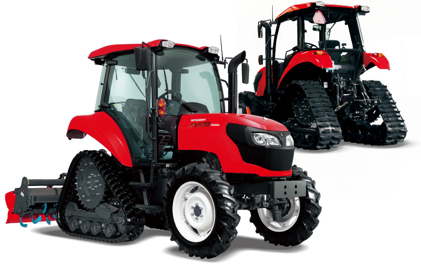 ハーフクローラー｜Tractor GV/GVK60・65・70｜トラクター｜製品情報