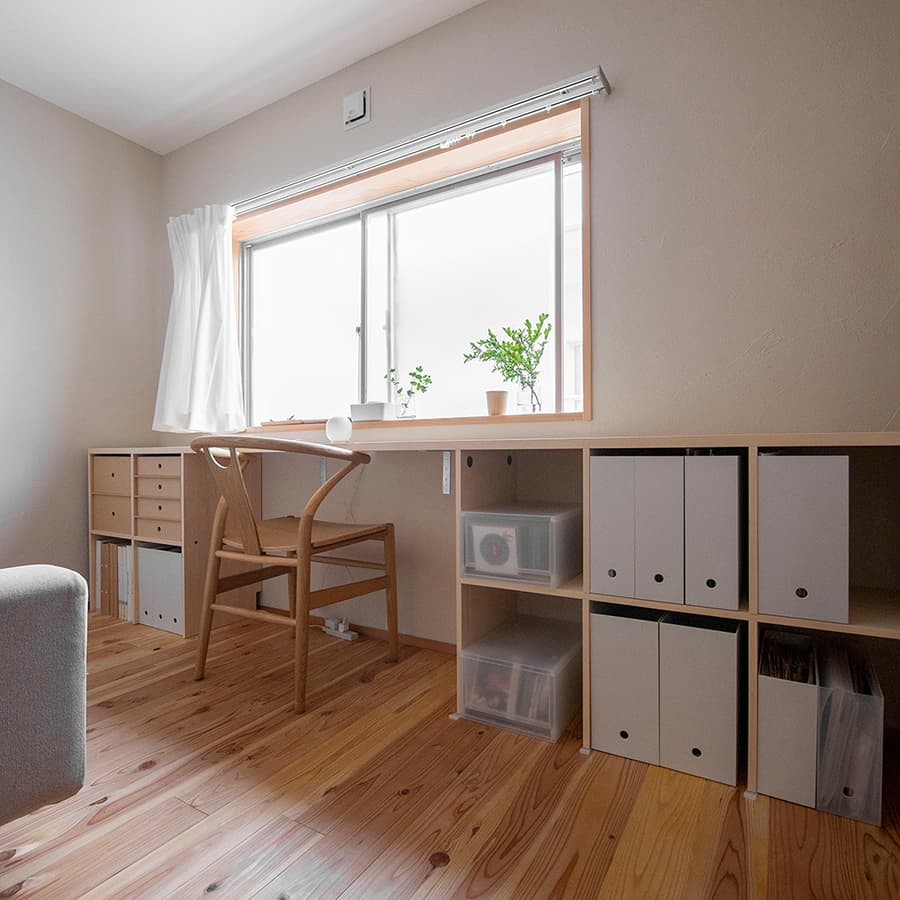 足元棚付きデスク 作業机|本棚の通販はマルゲリータ