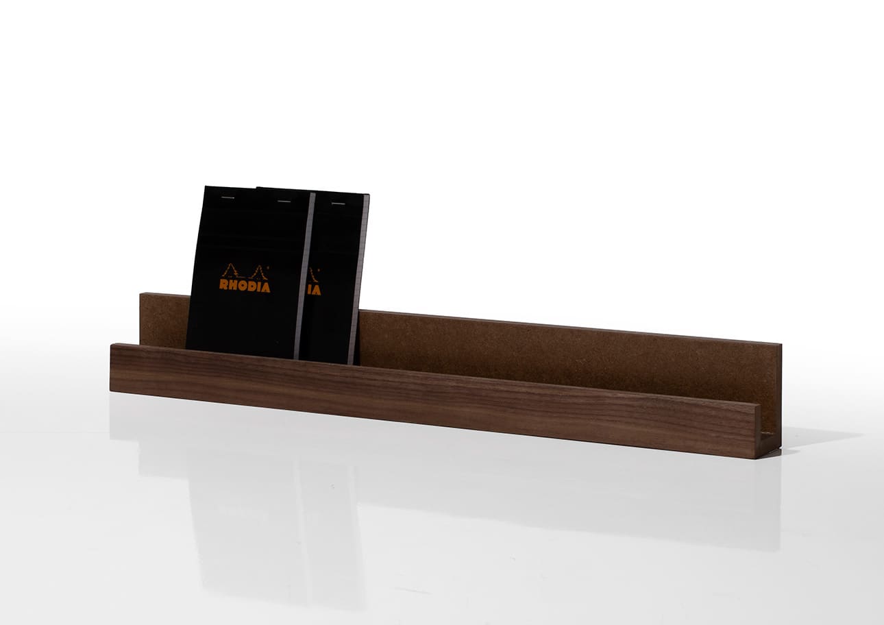 ブックスタンド（初見台）ロング ブラウン M-BS-01｜Desktop Organizer