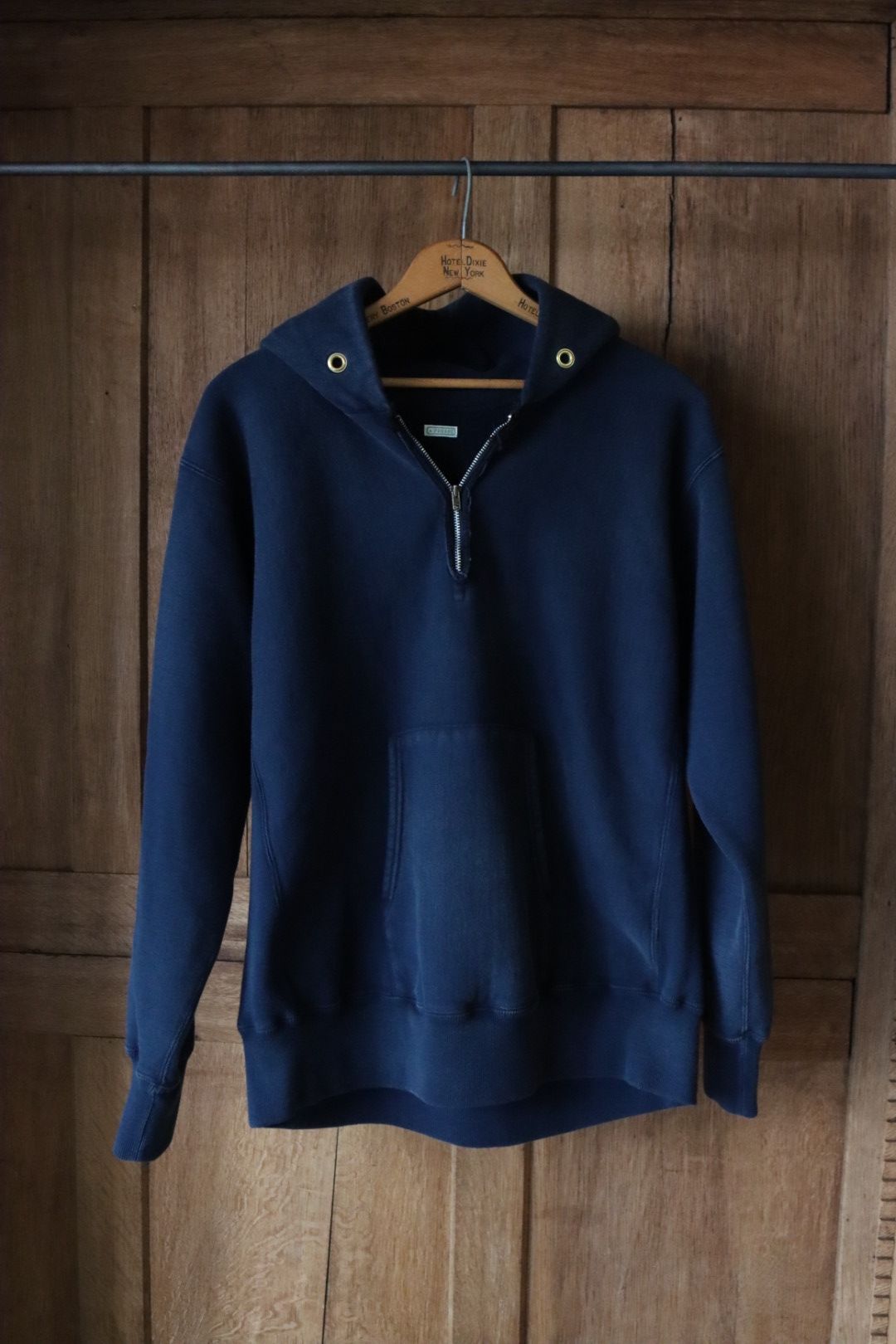 A.PRESSE - アプレッセ24SS Vintage Half Zip Sweat Hoodie(24SAP-05