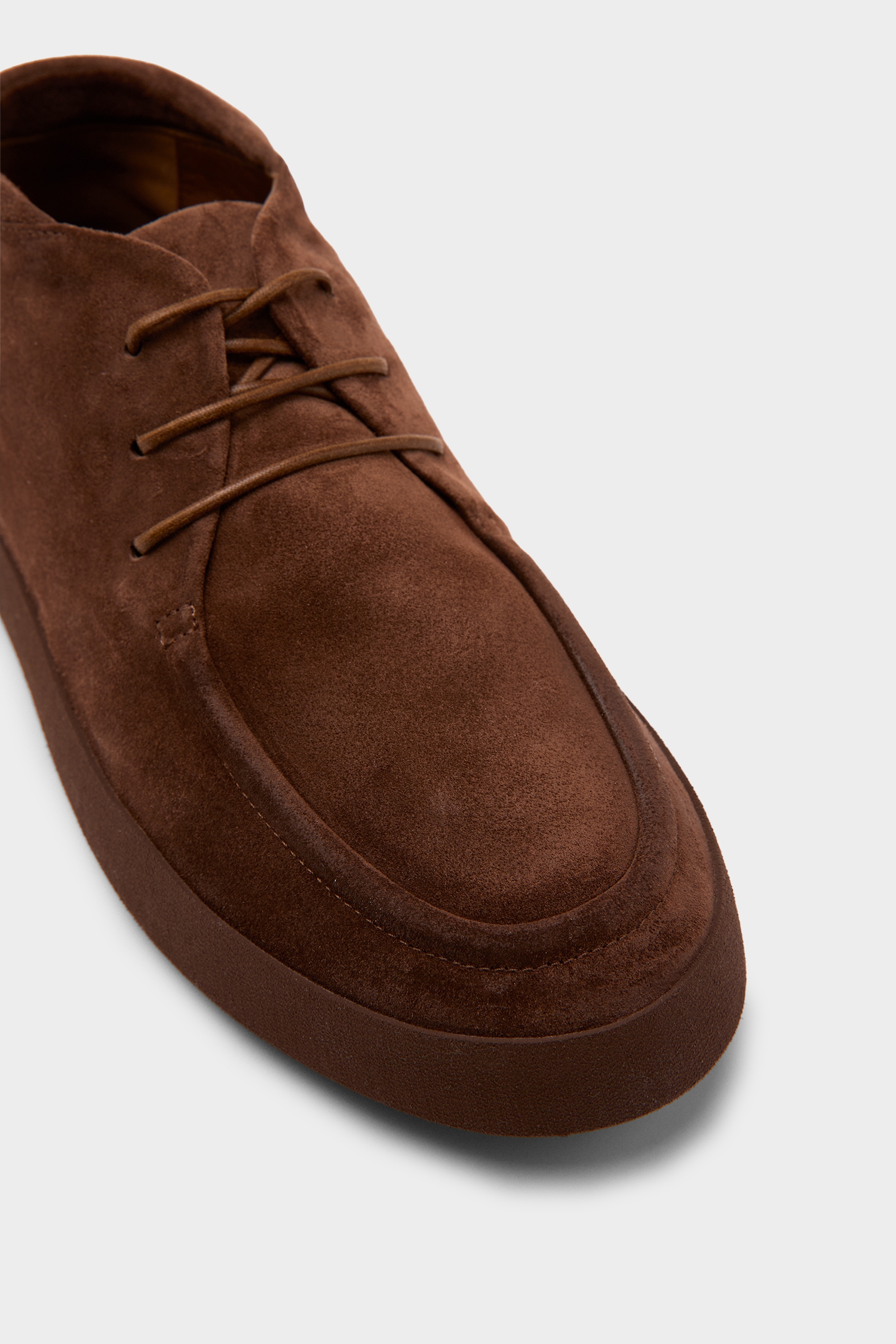 Men's Brown Suede Derby Shoes Guarnello - Marsèll