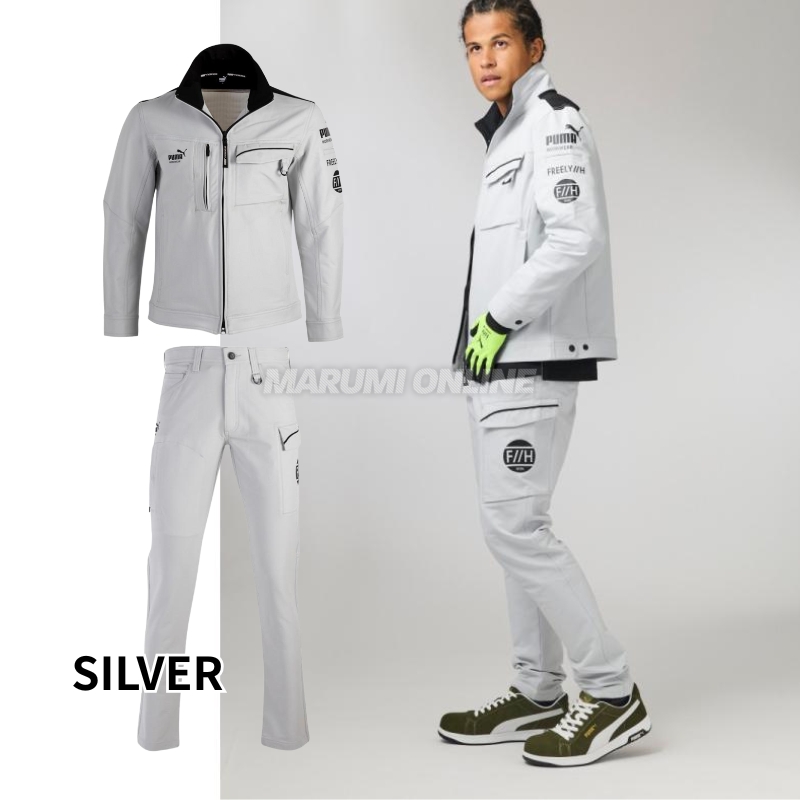 限定商品】【上下セット】PUMA.AT WORK. x ヒロミ コラボ PW-3041G +