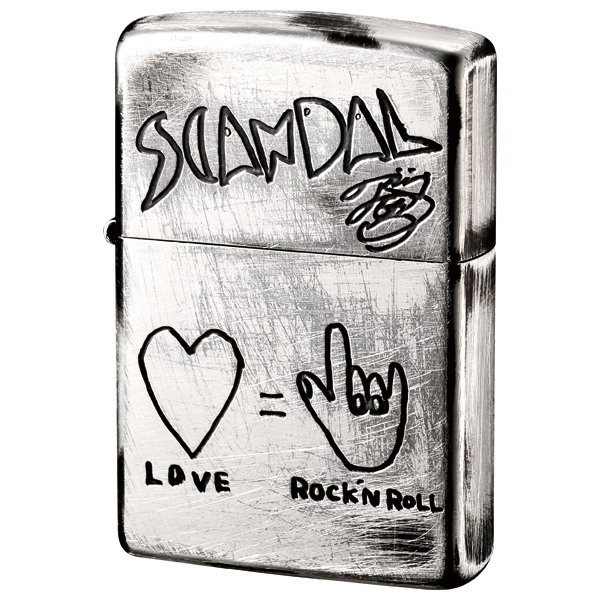 Zippo Japan | SCANDAL「tomomi」オリジナルモデル(受注生産限定品)
