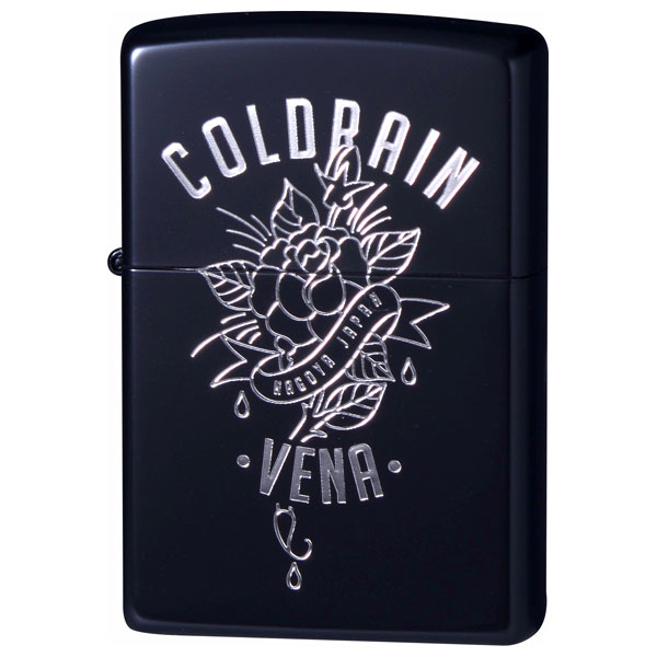 Zippo Japan | coldrainオリジナル「VENA FLOWER」マットブラック(受注