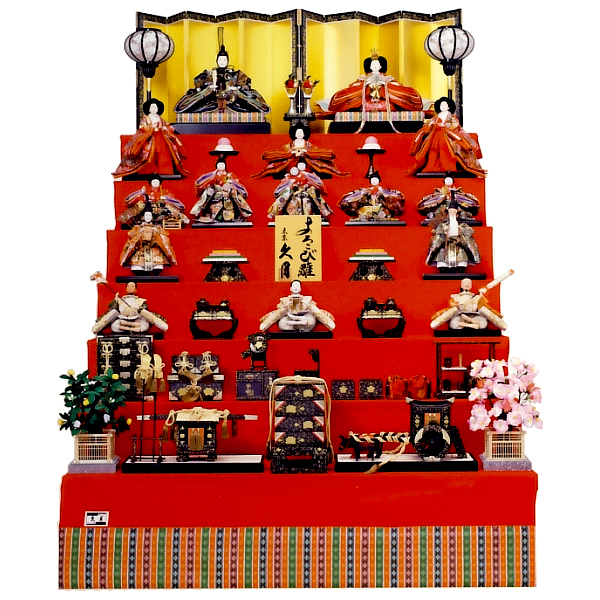 雛人形 | 久月三・五・七段飾り | 雛人形、五月人形、こいのぼり、盆