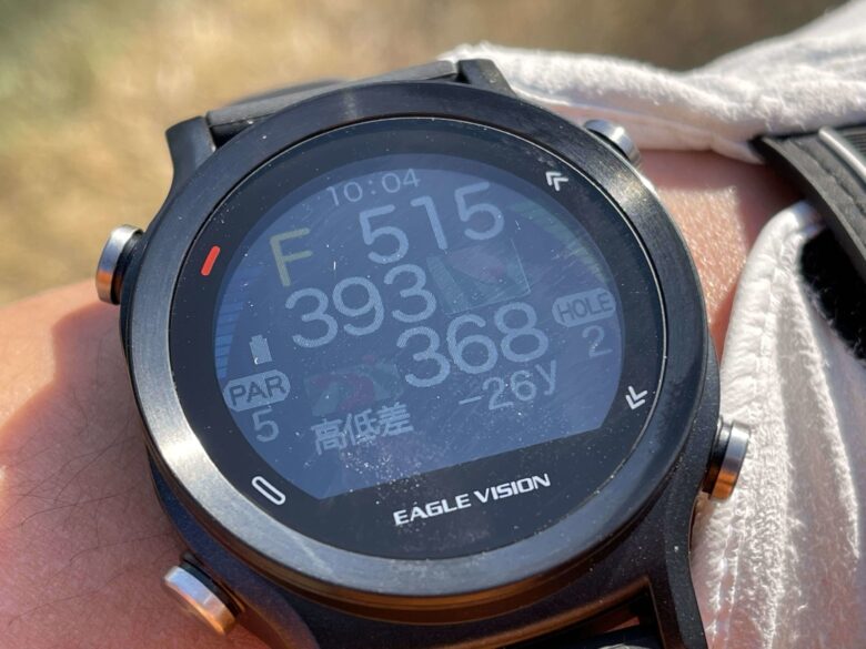 イーグルビジョンWATCH ACE評価レビュー】最強精度の時計型ゴルフナビ